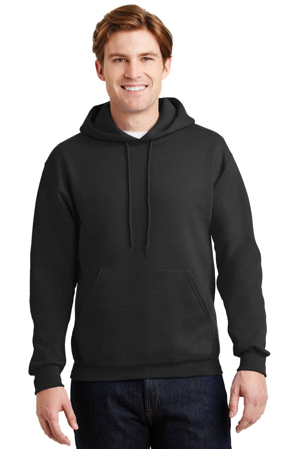 Jerzees? Super Sweats? NuBlend? - Pullover Hooded Sweatshirt.  4997M