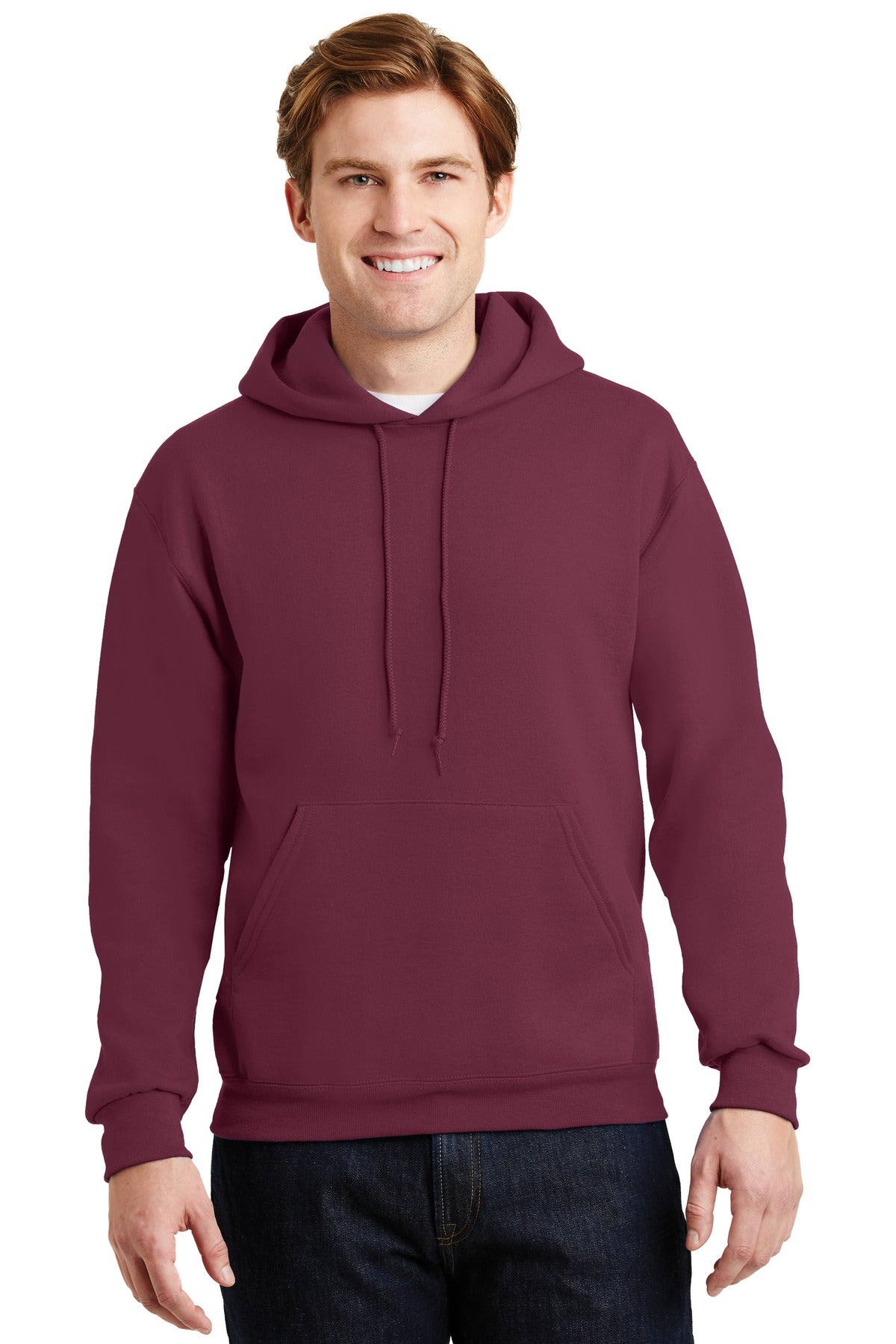 Jerzees? Super Sweats? NuBlend? - Pullover Hooded Sweatshirt.  4997M