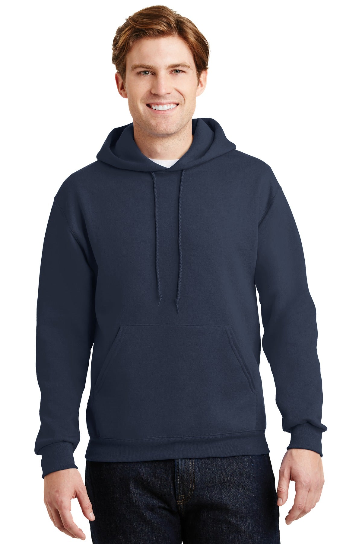 Jerzees? Super Sweats? NuBlend? - Pullover Hooded Sweatshirt.  4997M