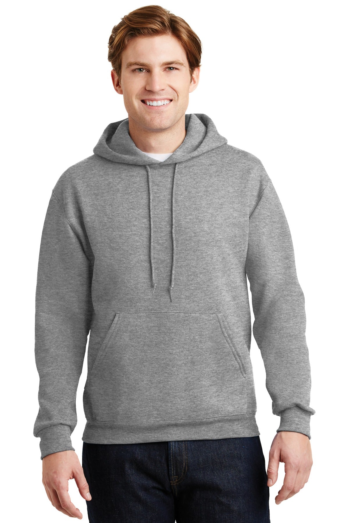 Jerzees? Super Sweats? NuBlend? - Pullover Hooded Sweatshirt.  4997M