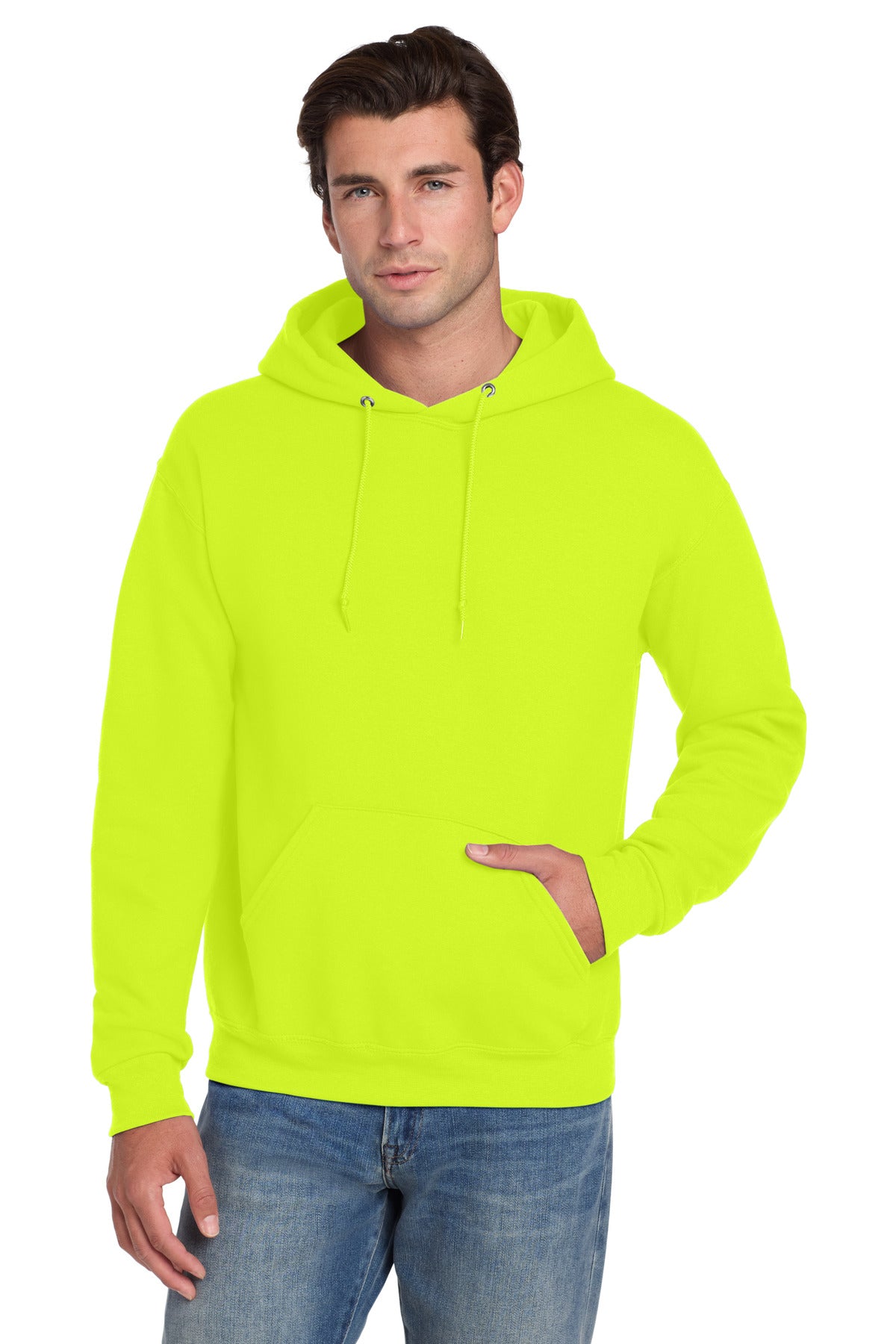 Jerzees? Super Sweats? NuBlend? - Pullover Hooded Sweatshirt.  4997M