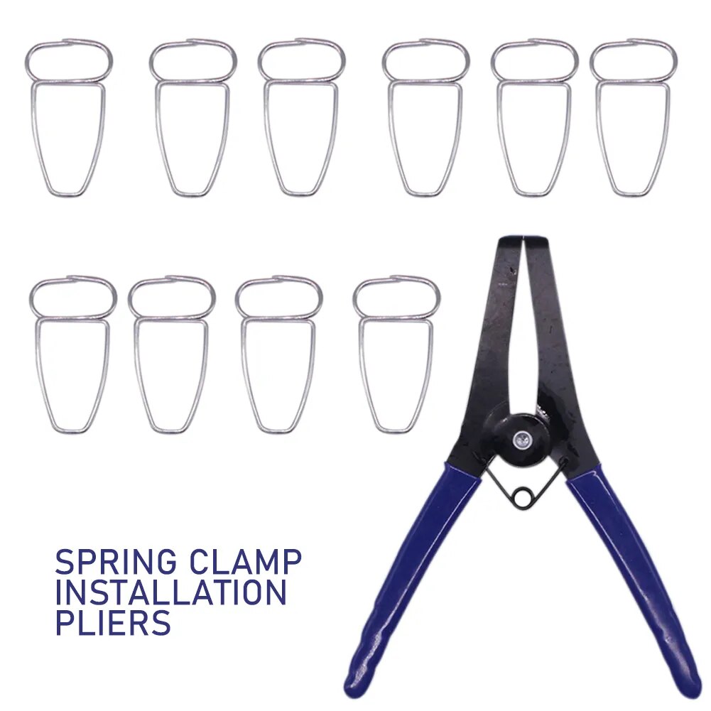 11pcs Miter Pliers Clips Installation Steel Miter Pliers Multifunctional Spring image 1