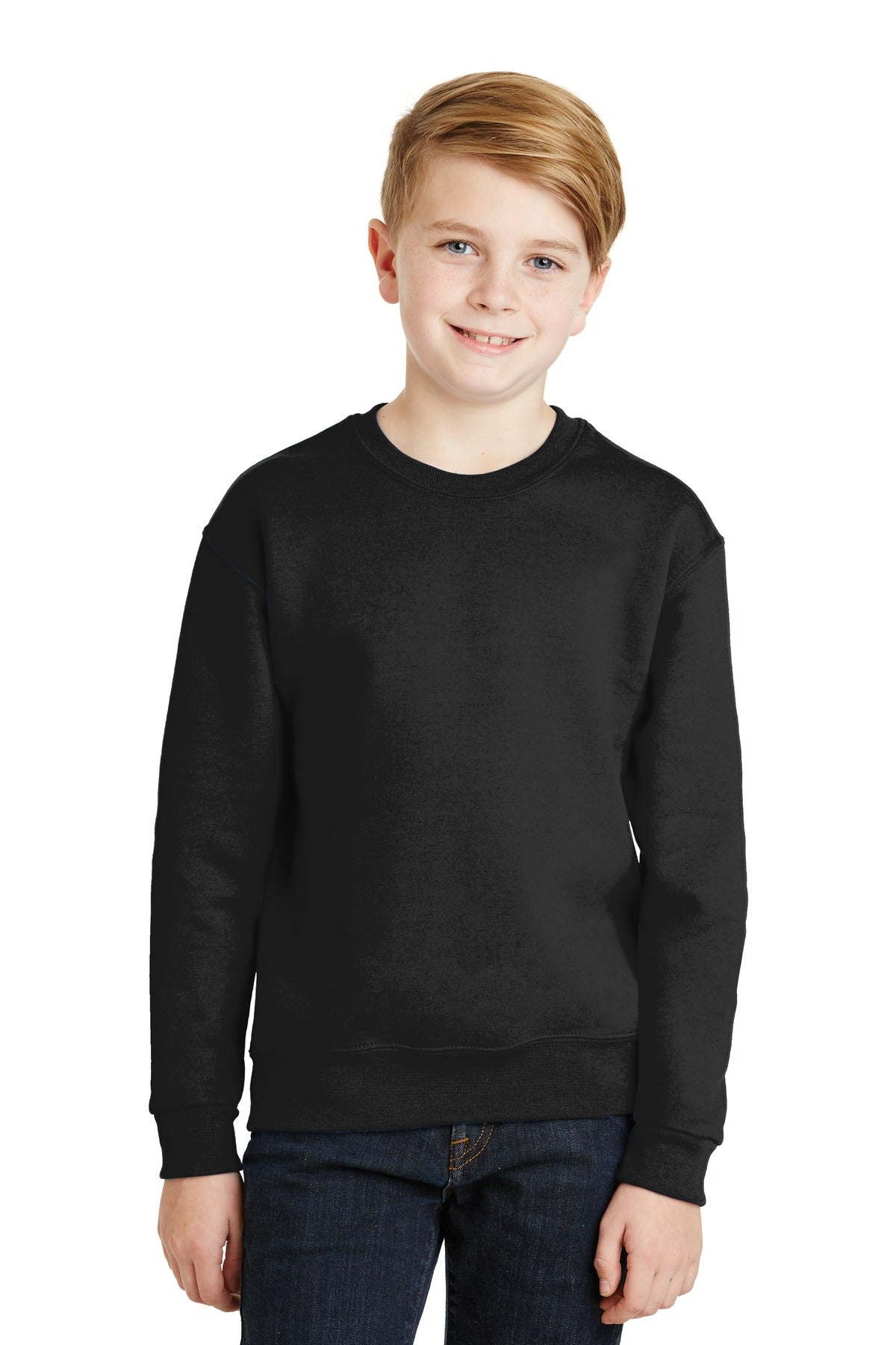 Jerzees? - Youth NuBlend? Crewneck Sweatshirt.  562B