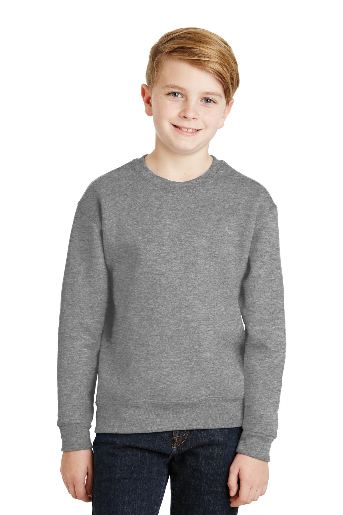 Jerzees? - Youth NuBlend? Crewneck Sweatshirt.  562B