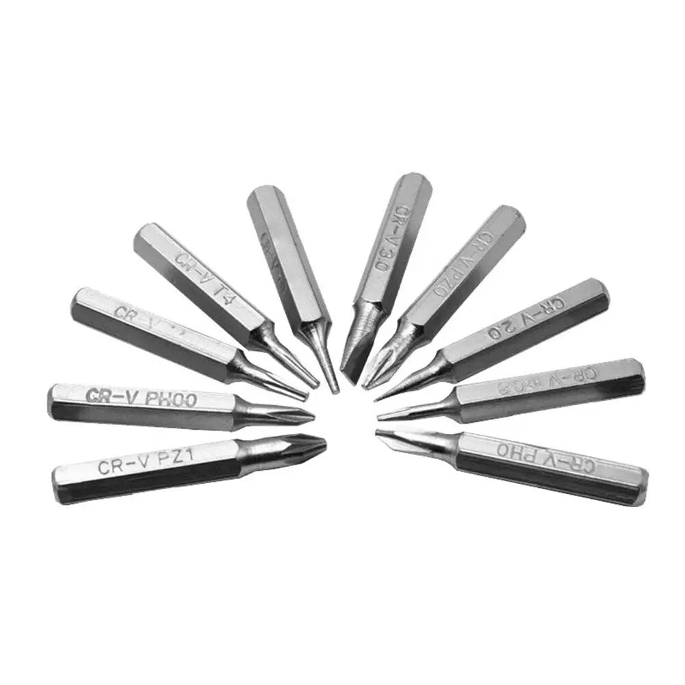 Durable Bits Wear-resistant Portable 10pcs/set 4mm Torx Security Screwdriver Dr image 1