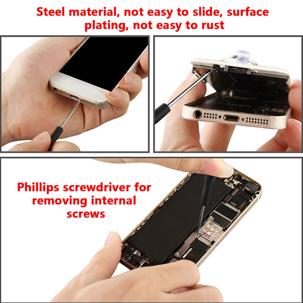 12pcs/Set Mini Multi-Function Magnetic Precision Screwdriver Set For Apple IPho image 5
