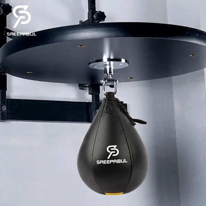 Free Shipping Swivel+Speed Ball Fitness Boxing Pear Speed Ball Set Reflex Infla image 0