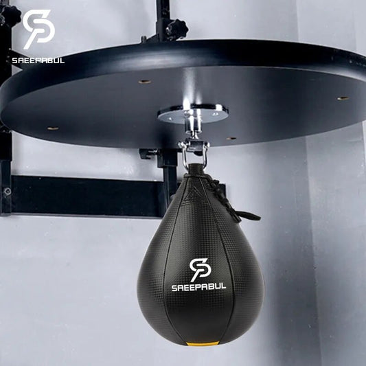 Free Shipping Swivel+Speed Ball Fitness Boxing Pear Speed Ball Set Reflex Infla image 0
