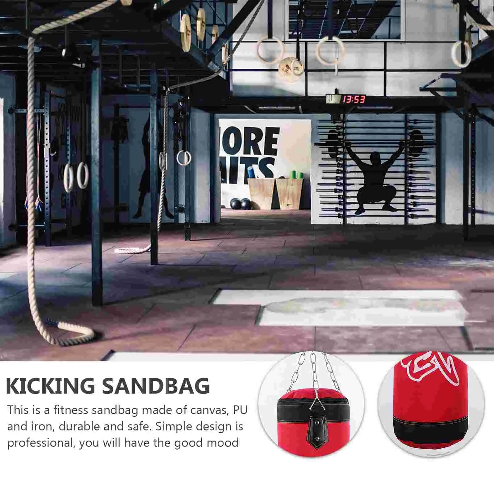 Boxing Punching Bag Muay Thai Gym Bag Boxing Bags Dropshipping Workout Sandbag image 2