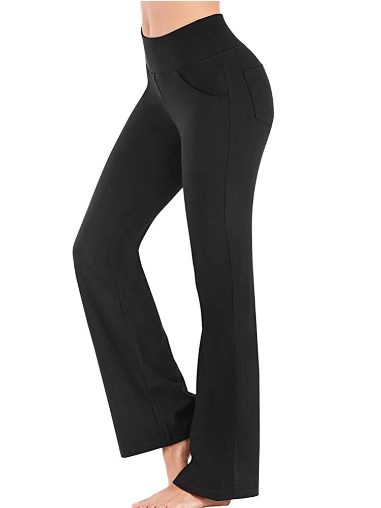 Ogilvy Mather Solid Elegant Female Lady Women's Legs Pants Palazzo Flared Wide