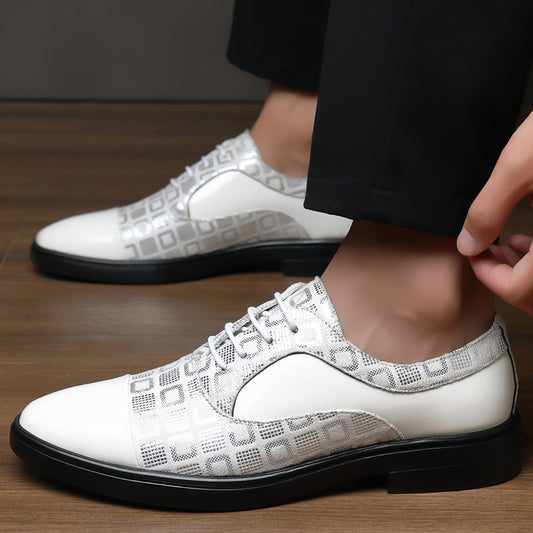 Slip on Men Dress Shoes Fashion Male Oxfords Italian Business Formal Men's Shoe