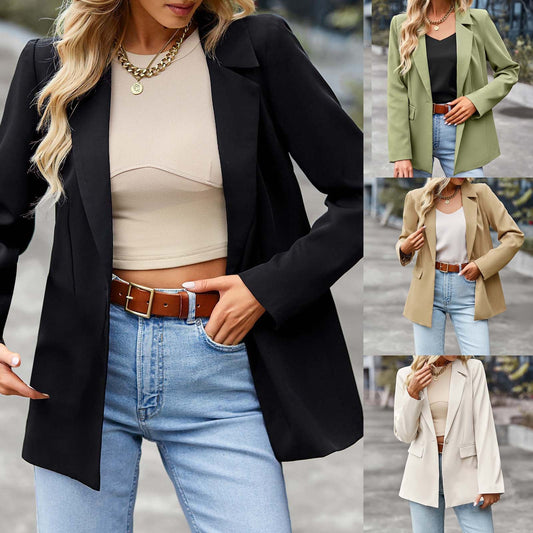 2023 Autumn Casual Small Suit Versatile Jacket Formal Wear image 0