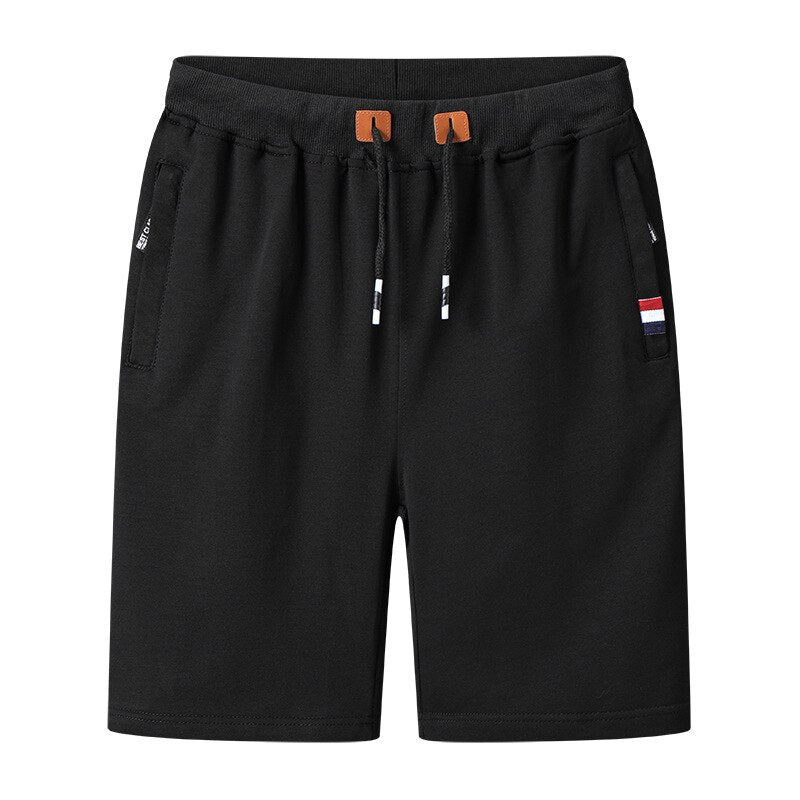 BOLUBAO Summer New Men's Solid Shorts Brand Fashion Drawstring Knee Length Shorts Sportswear Running Wild Men Casual Shorts