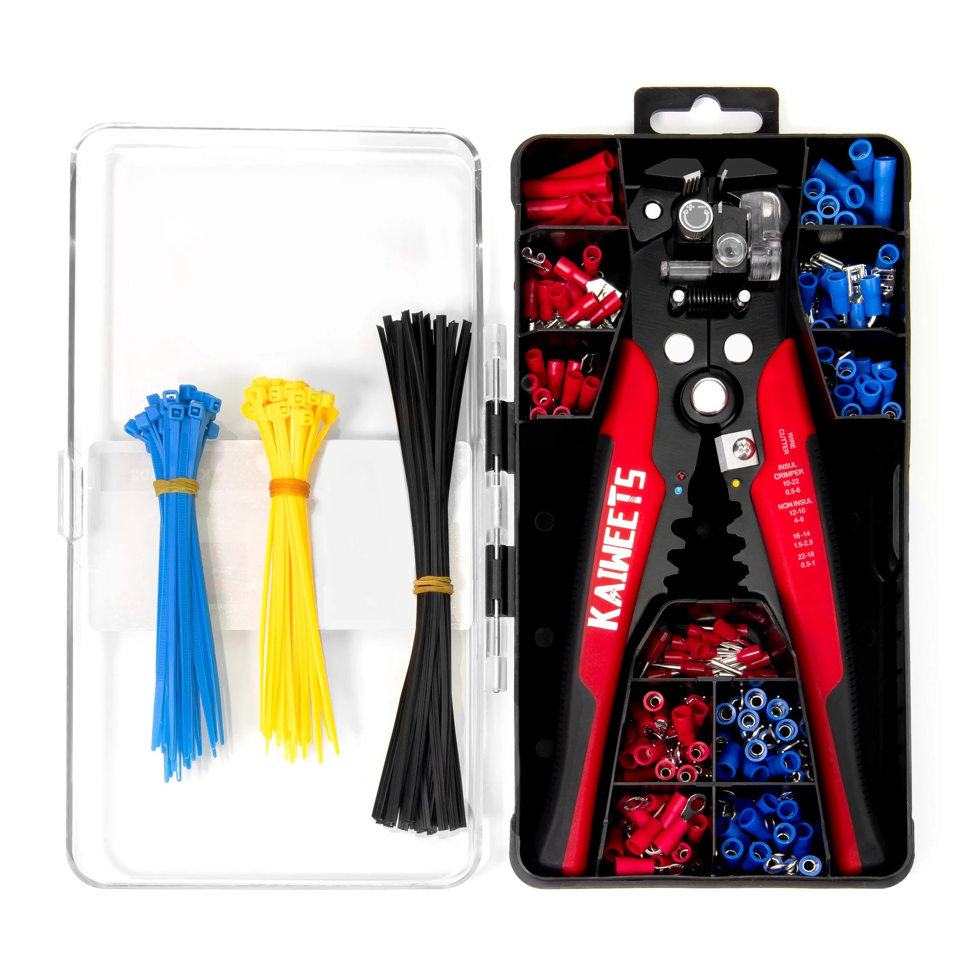 Wire Stripper Tools Set Multitool Pliers KWS-302 Automatic Stripping Cutter Cab image 6