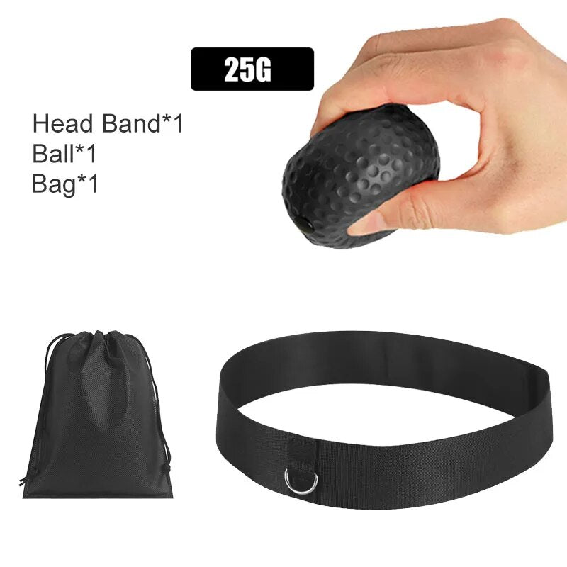 Boxing Reflex Ball Boxing Balls with Headband Punching Speed Fight Skill and Ha image 3