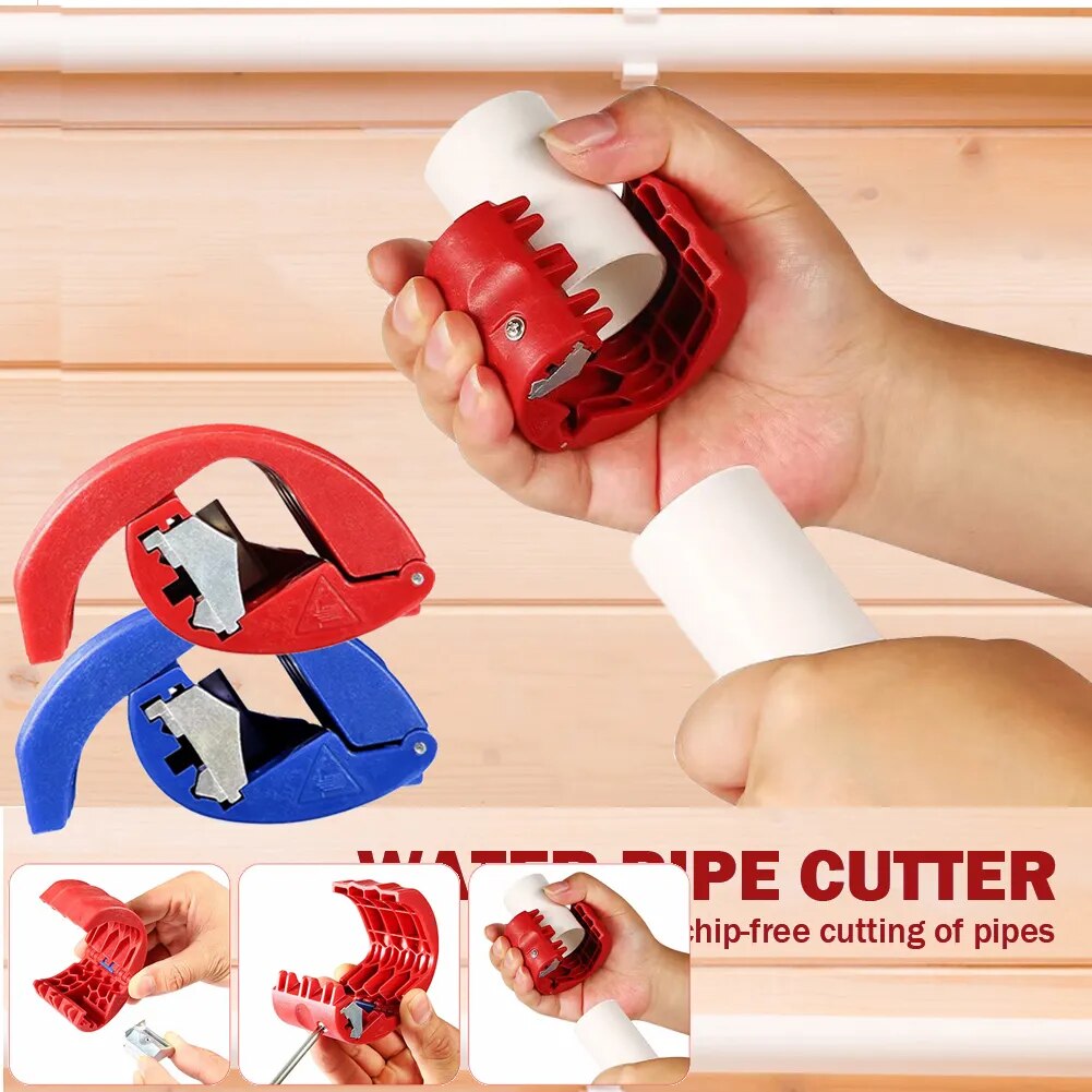 Universal Portable Pipe Cutter Plastic 20-50mm Pipe Cutter PVC/PU/PP/PE Tube Wi image 1