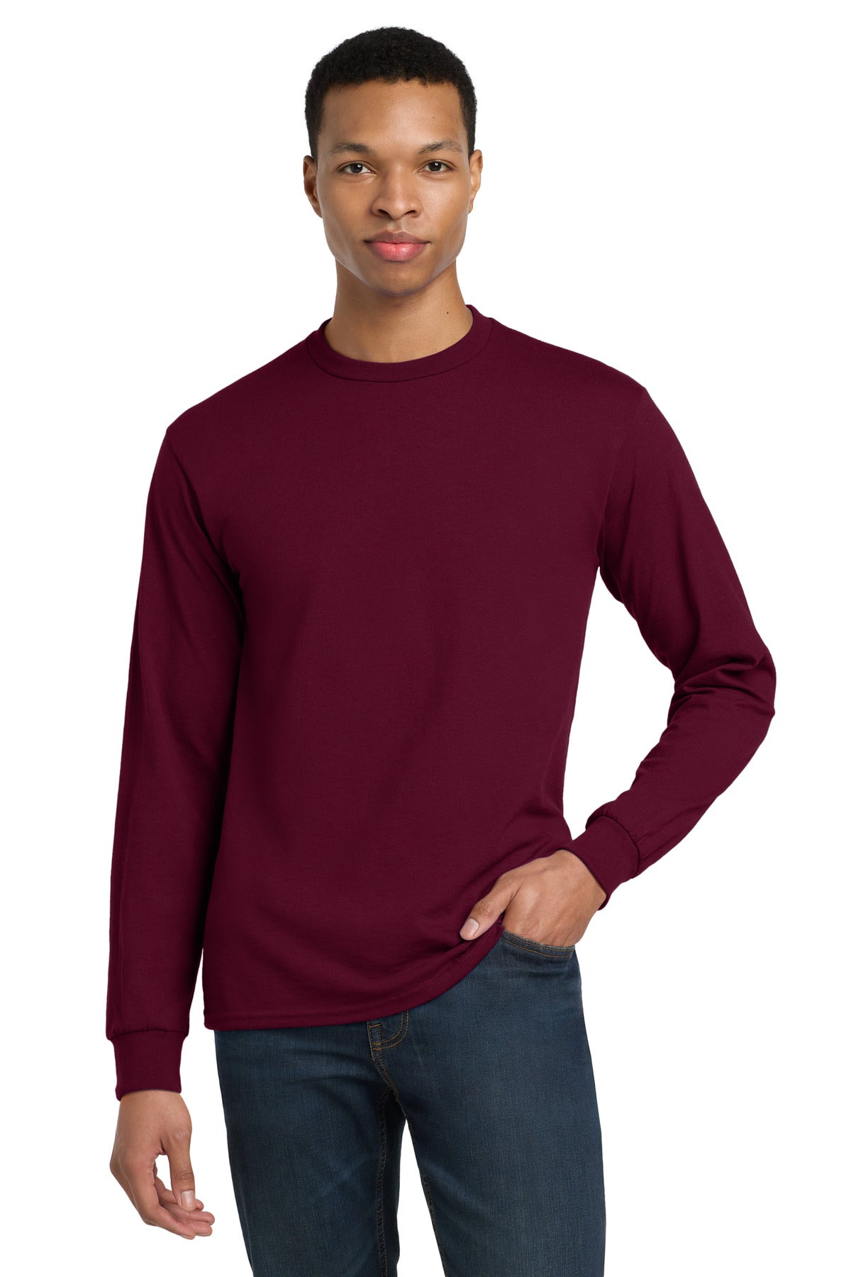 Gildan? - DryBlend? 50 Cotton/50 Poly Long Sleeve T-Shirt. 8400