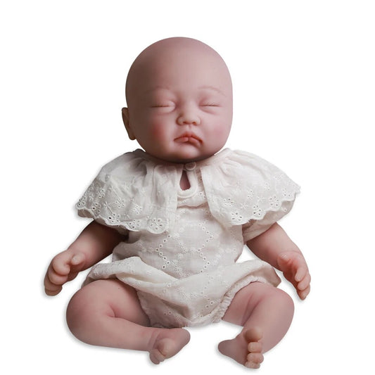 17.7 " Reborn Baby Doll Girl  Realistic Newborn Dolls Christmas Handmade Gifts image 0