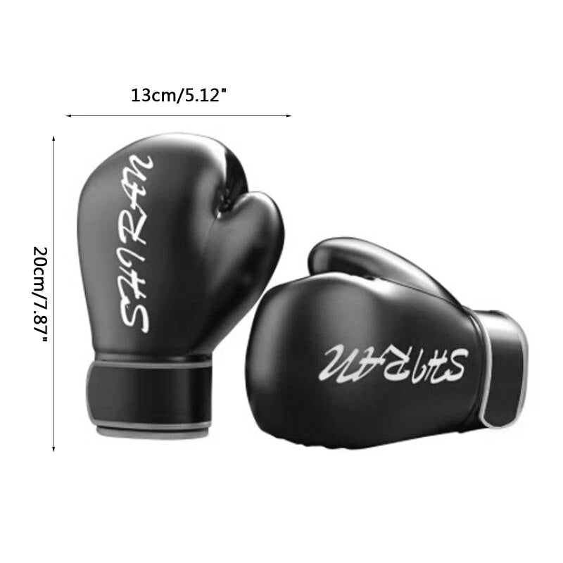Boxing Gloves for Kids Children Adults PU Leather Punching Kickboxing Muay Thai image 1