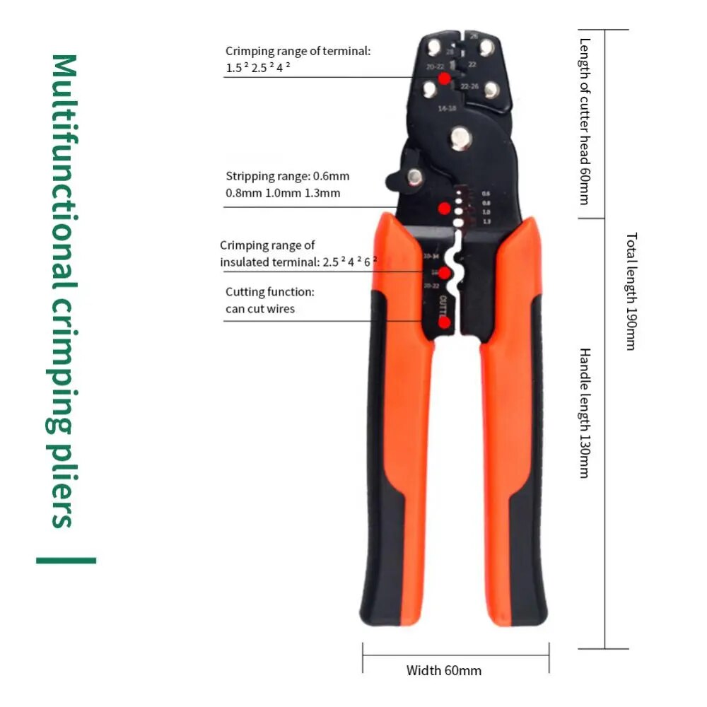 in 1 Wire Pliers Stripper Multifunctional Electrician Peeling Household Network image 2