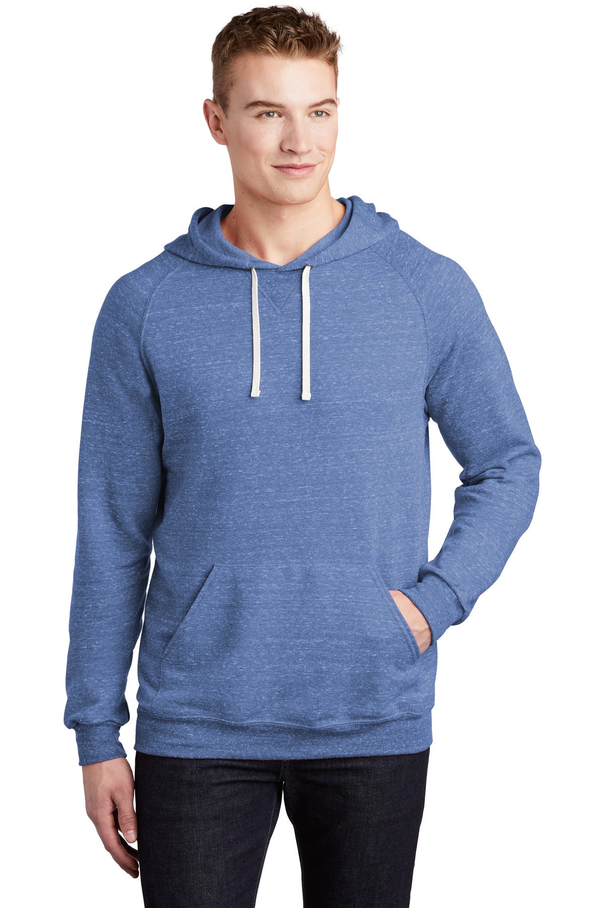 Jerzees ? Snow Heather French Terry Raglan Hoodie 90M