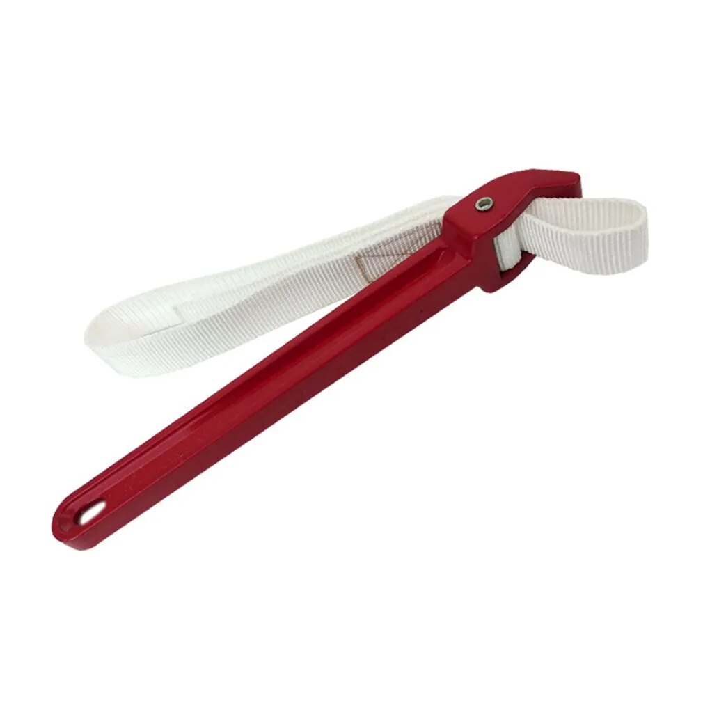 Hot 12'' Oil Filter Handle Belt Strap Anti-sliding Wrench Adjustable Nylon Stra image 3