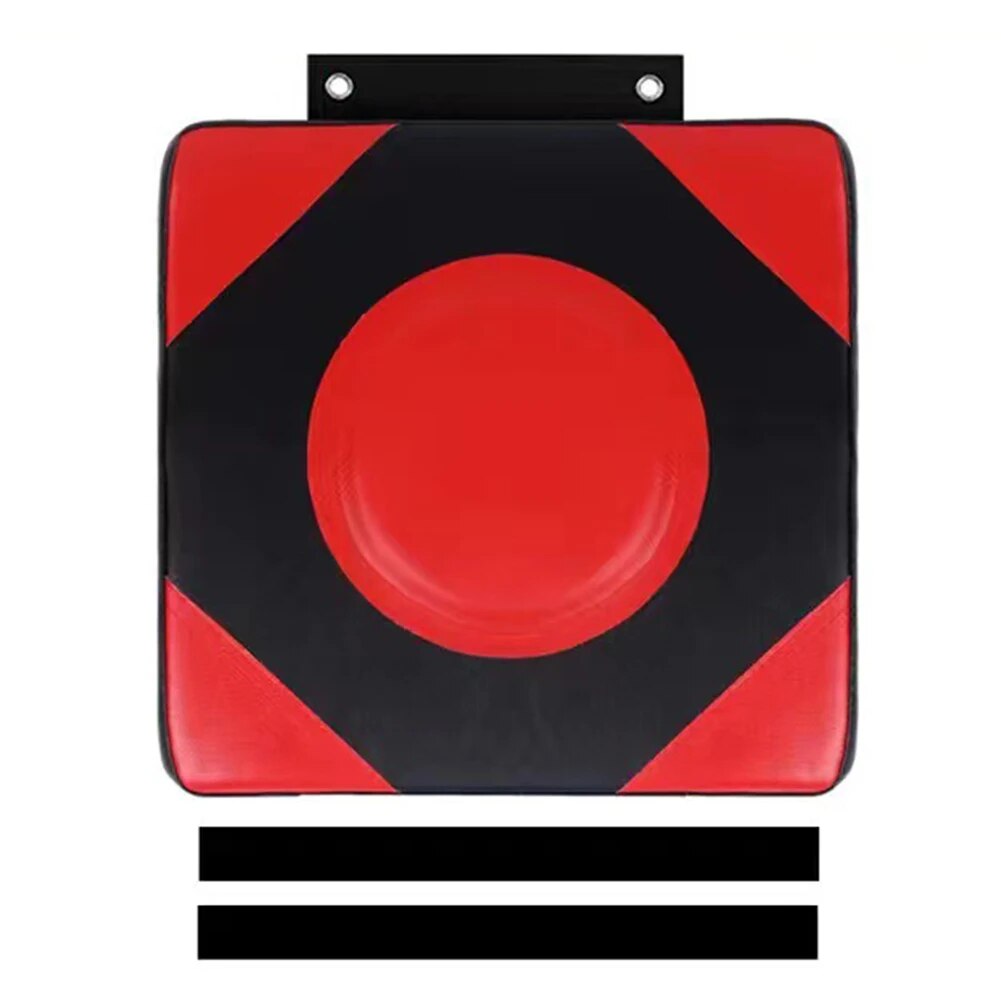 Boxing Mats PU Leather Square Wall Target Adjustable Height Boxing Training San image 3