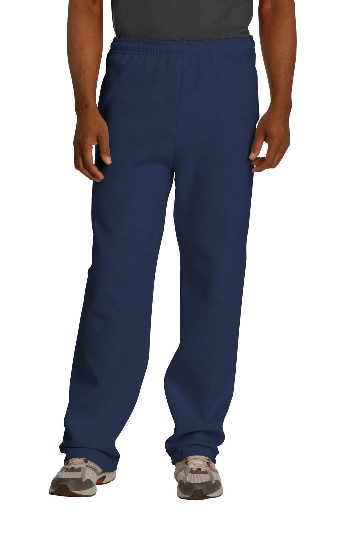 Jerzees? NuBlend? Open Bottom Pant with Pockets. 974MP