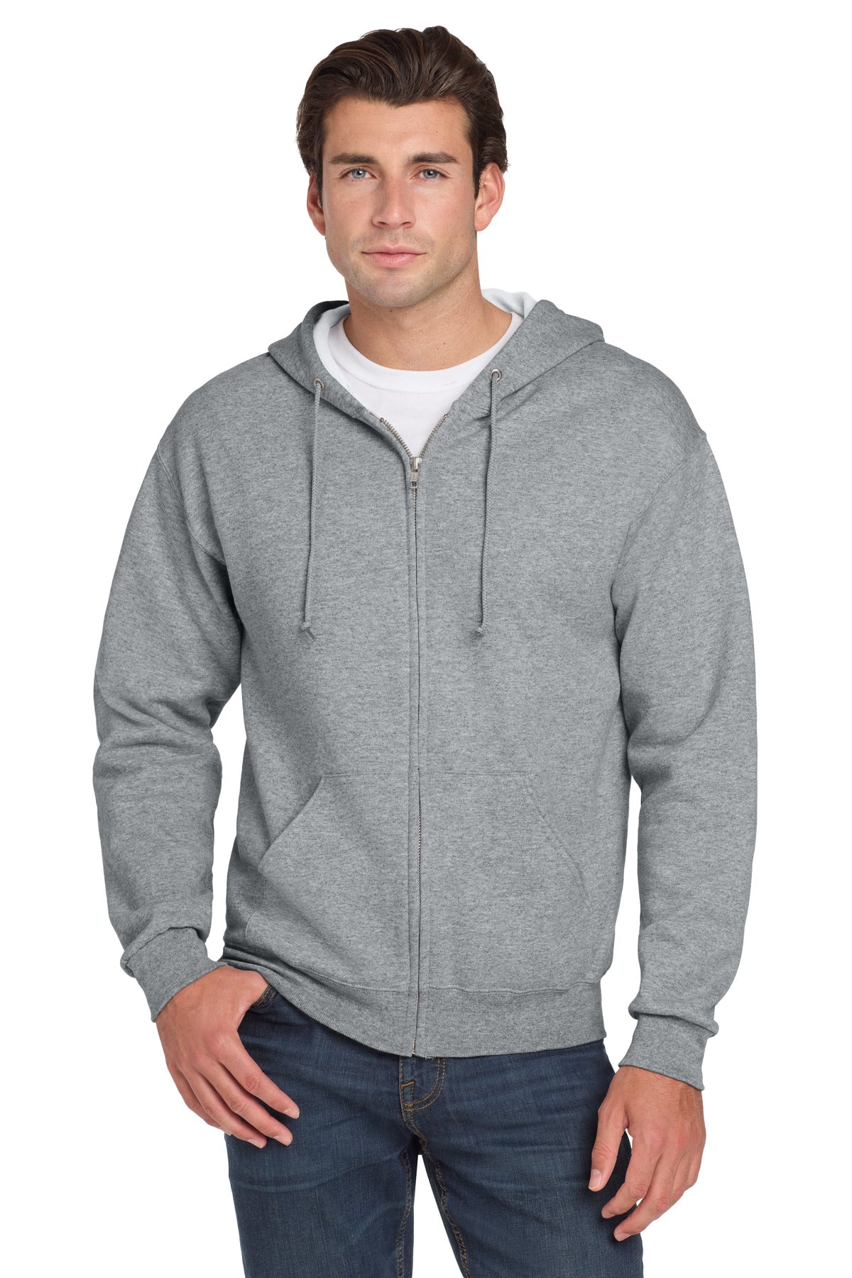 Jerzees? - NuBlend? Full-Zip Hooded Sweatshirt.  993M