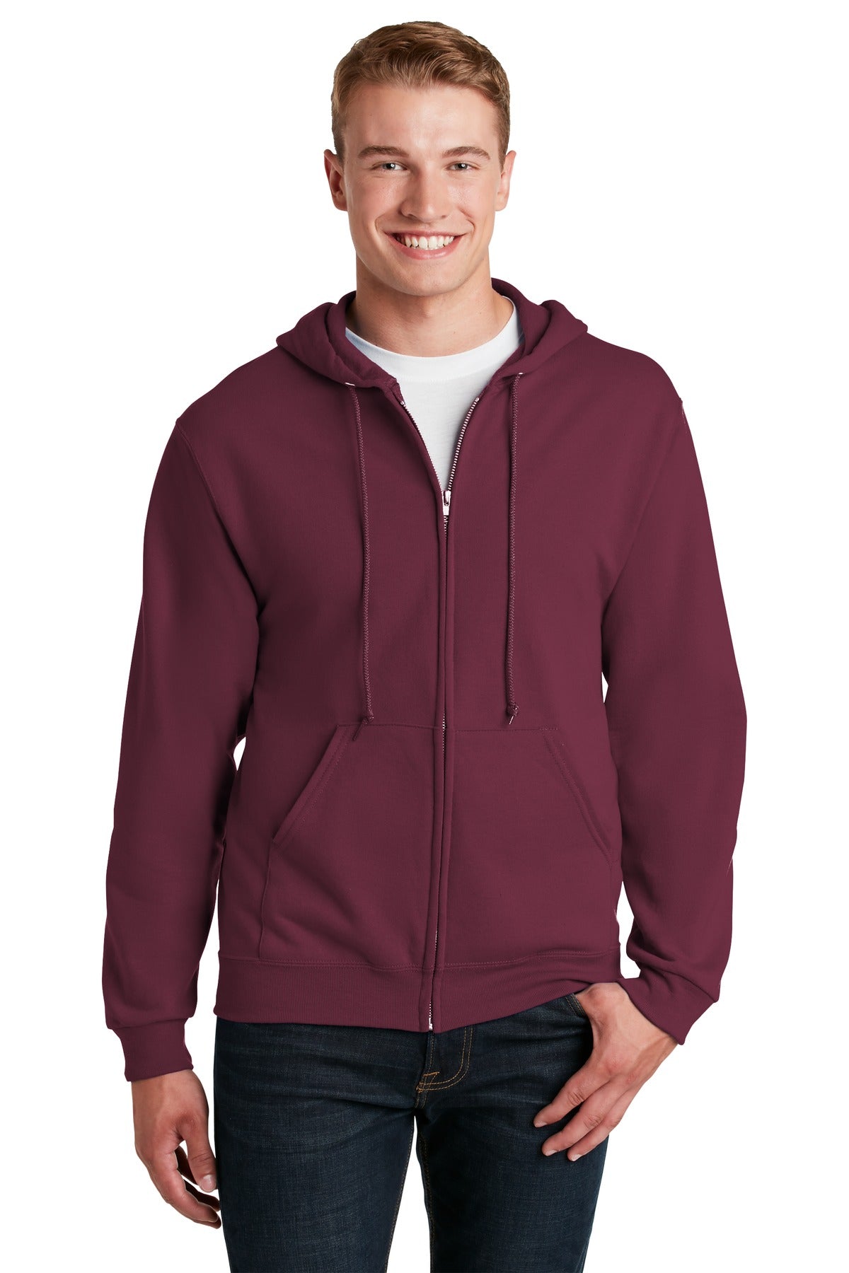 Jerzees? - NuBlend? Full-Zip Hooded Sweatshirt.  993M