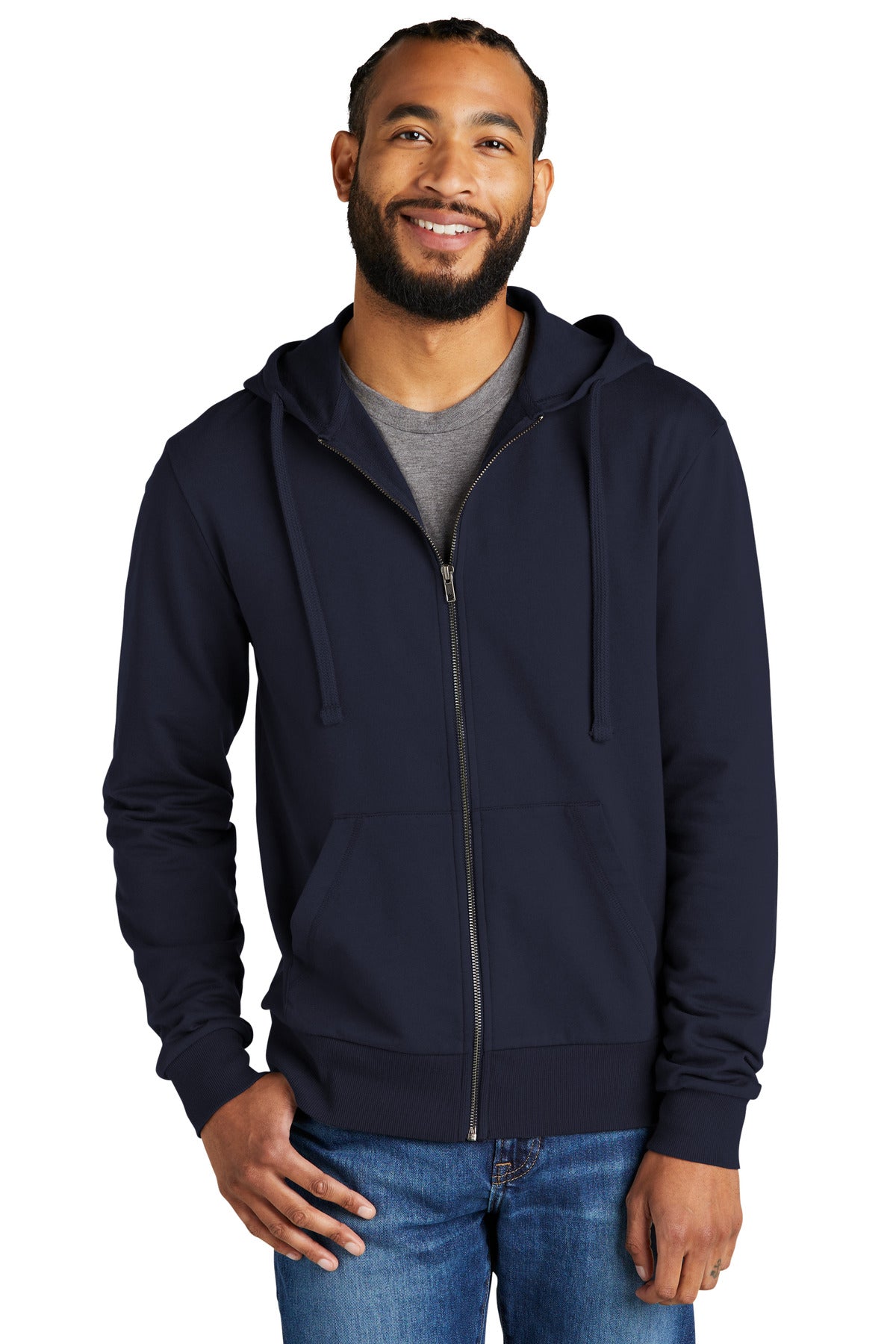 Allmade? Unisex Organic French Terry Full-Zip Hoodie AL4002