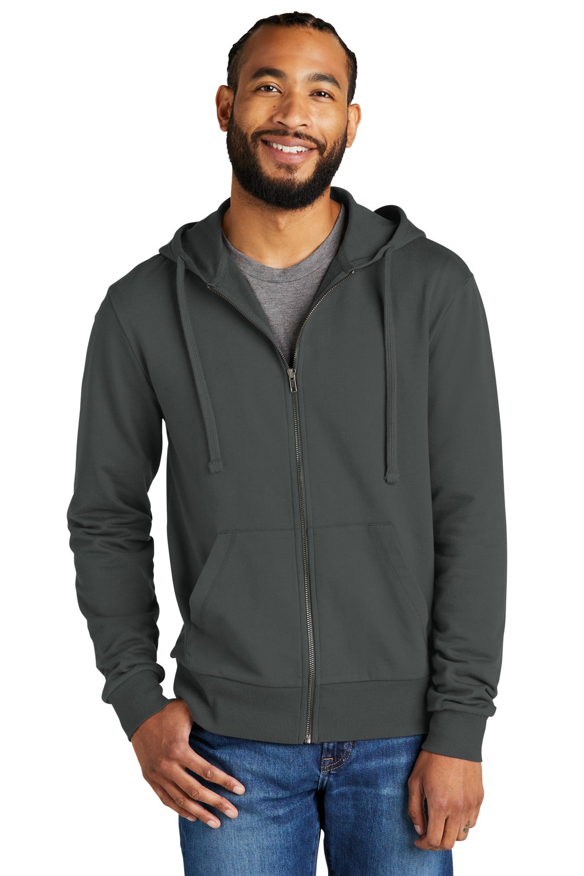 Allmade? Unisex Organic French Terry Full-Zip Hoodie AL4002