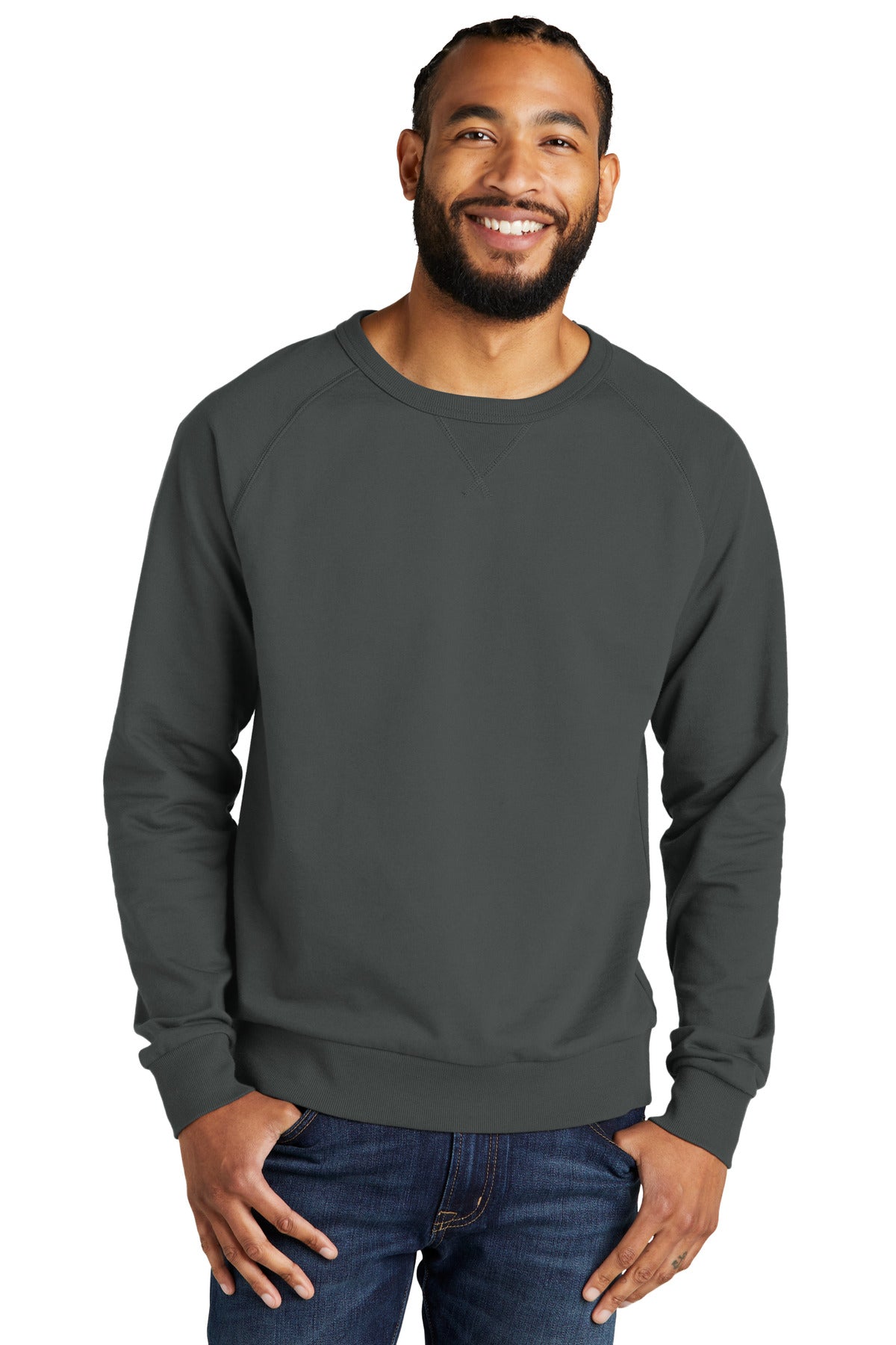 Allmade? Unisex Organic French Terry Crewneck Sweatshirt AL4004