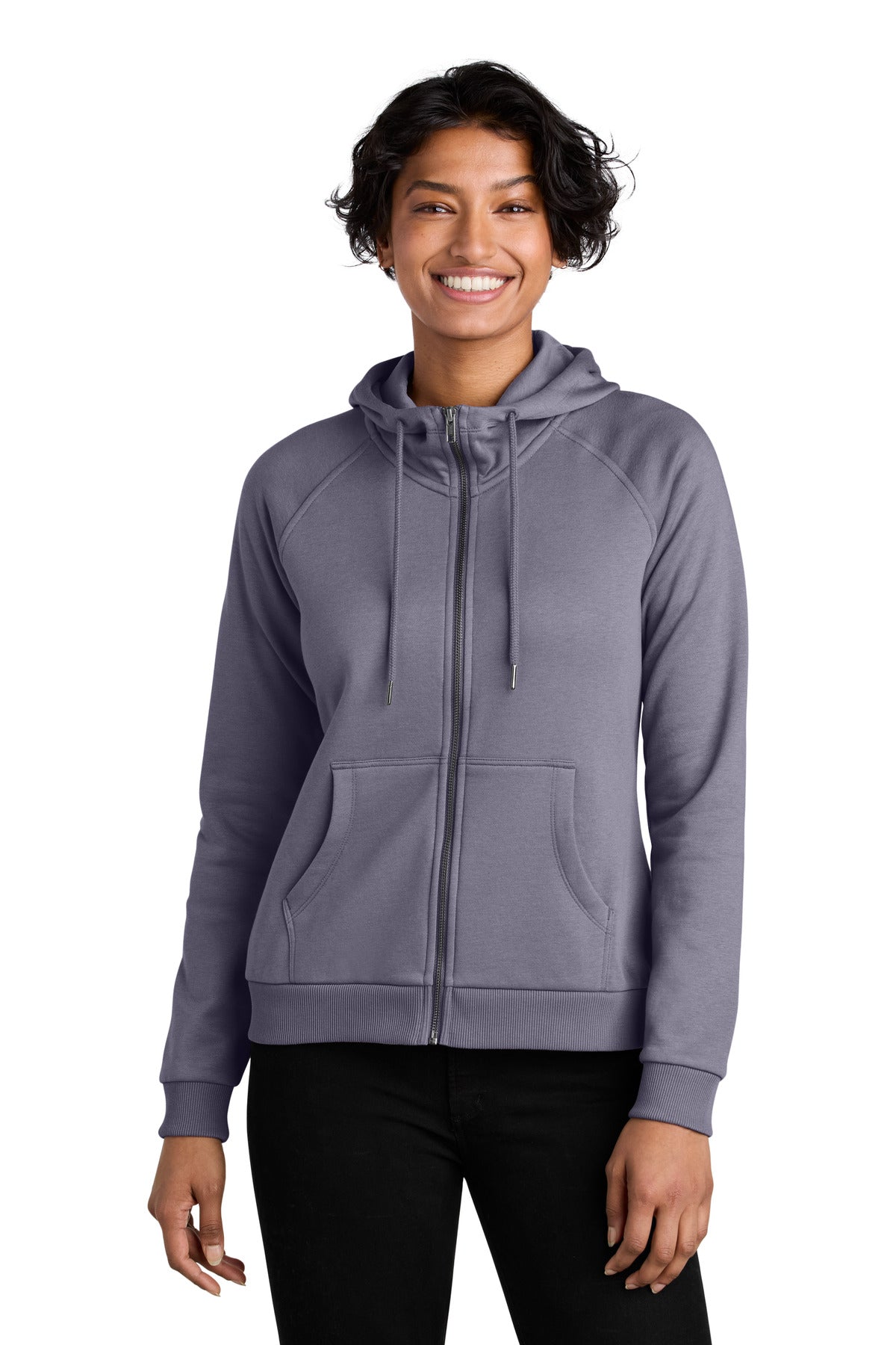 Allmade? Women's Organic CVC Fleece Full-Zip Hoodie AL5003