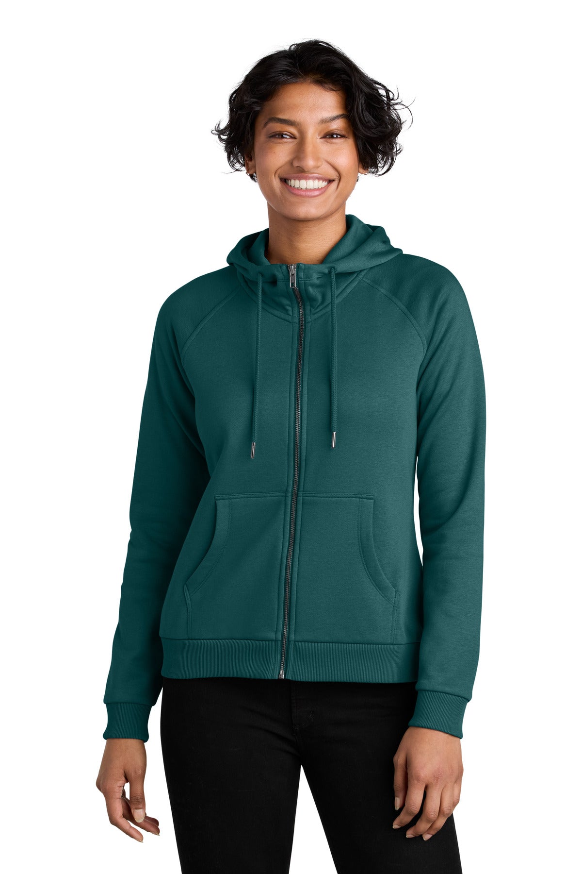 Allmade? Women's Organic CVC Fleece Full-Zip Hoodie AL5003