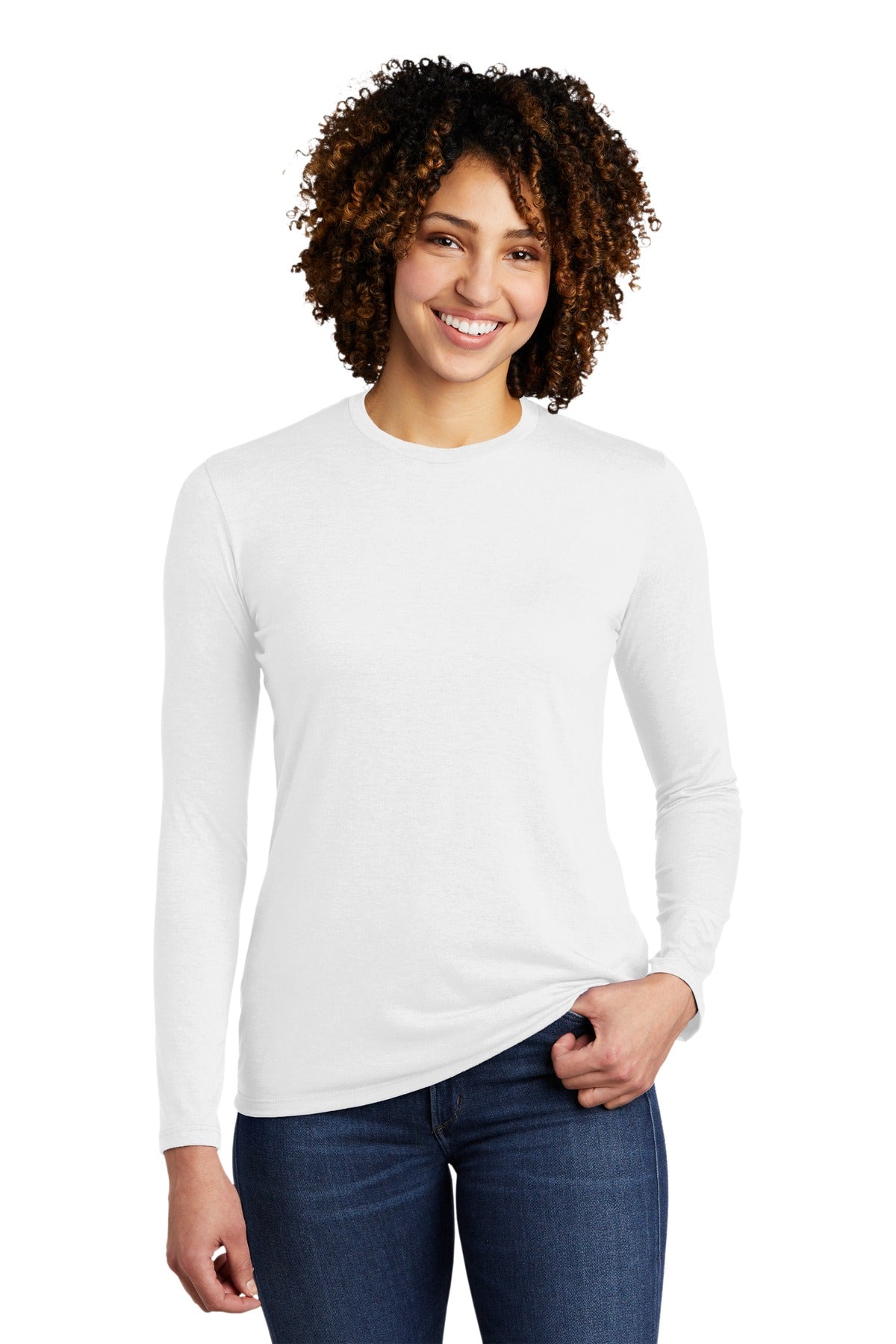 Allmade ?  Women's Tri-Blend Long Sleeve Tee AL6008