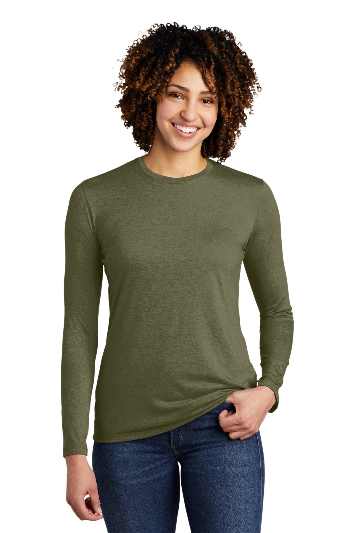 Allmade ?  Women's Tri-Blend Long Sleeve Tee AL6008