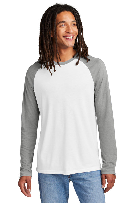 Allmade? Unisex Tri-Blend Long Sleeve Colorblock Raglan AL6009