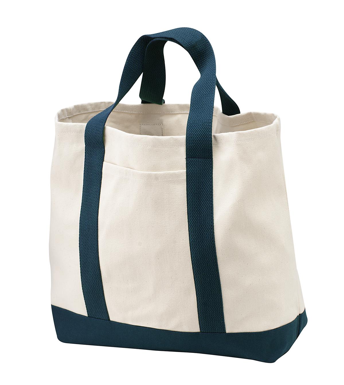 Port Authority? - Ideal Twill Two-Tone Shopping Tote.  B400