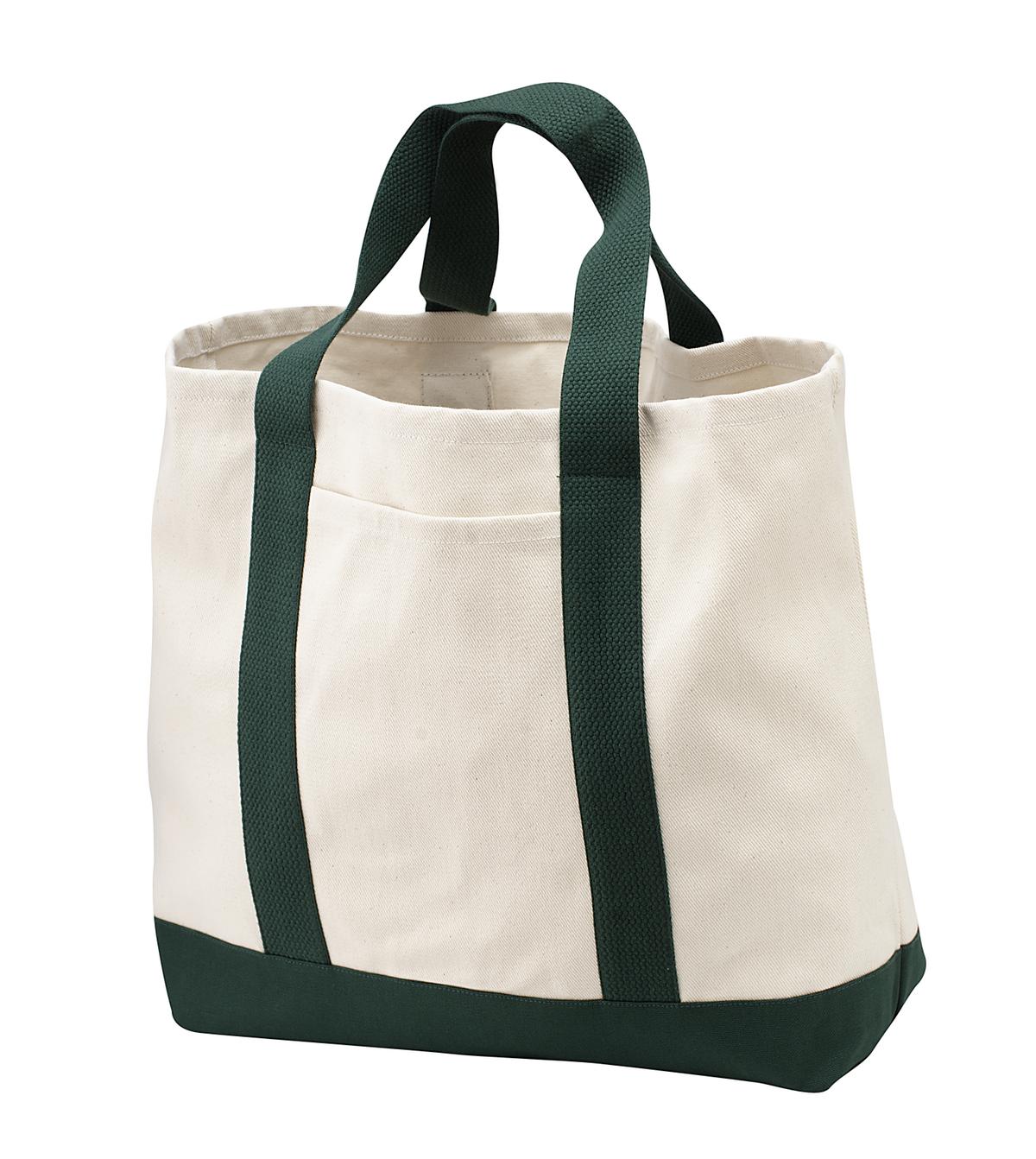 Port Authority? - Ideal Twill Two-Tone Shopping Tote.  B400