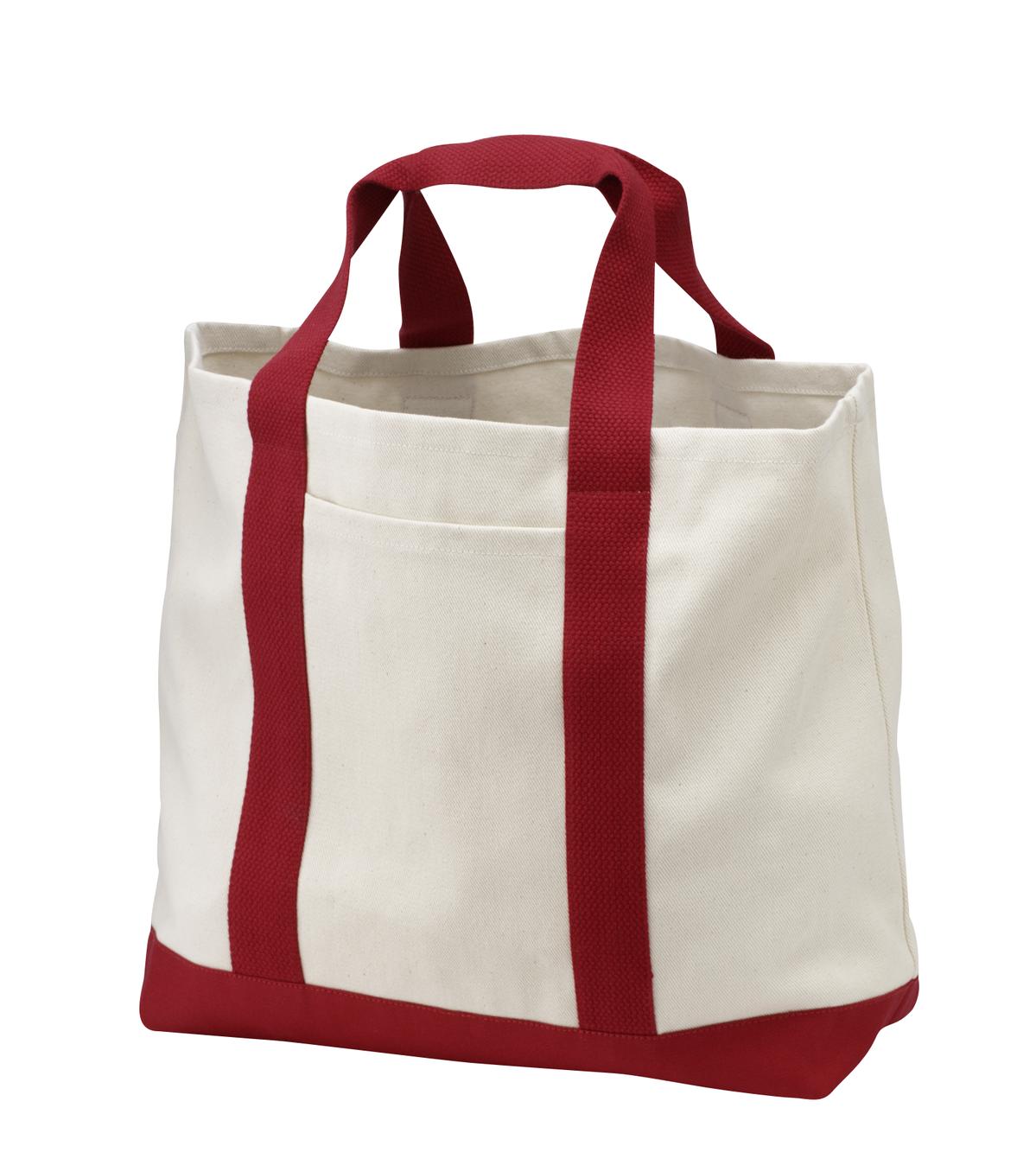 Port Authority? - Ideal Twill Two-Tone Shopping Tote.  B400