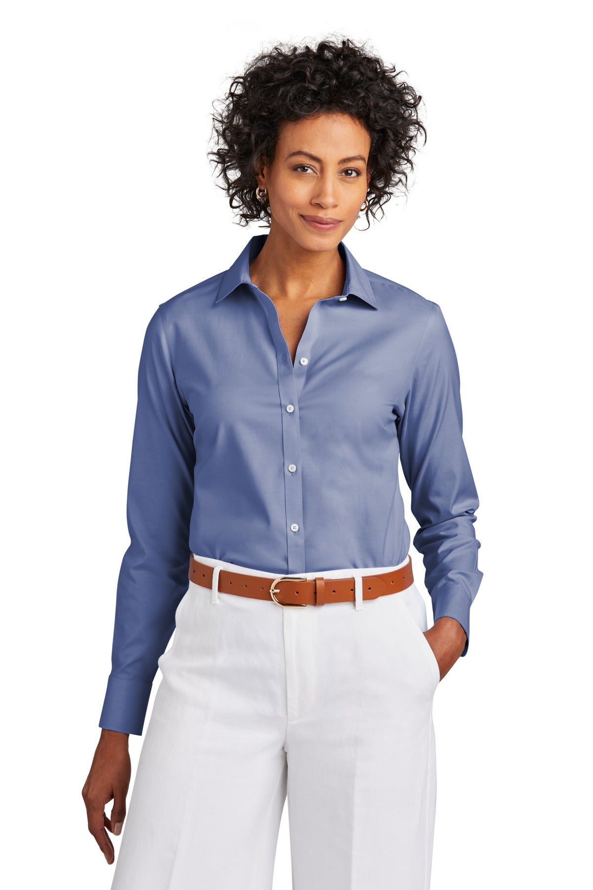 Brooks Brothers? Women's Wrinkle-Free Stretch Pinpoint Shirt BB18001