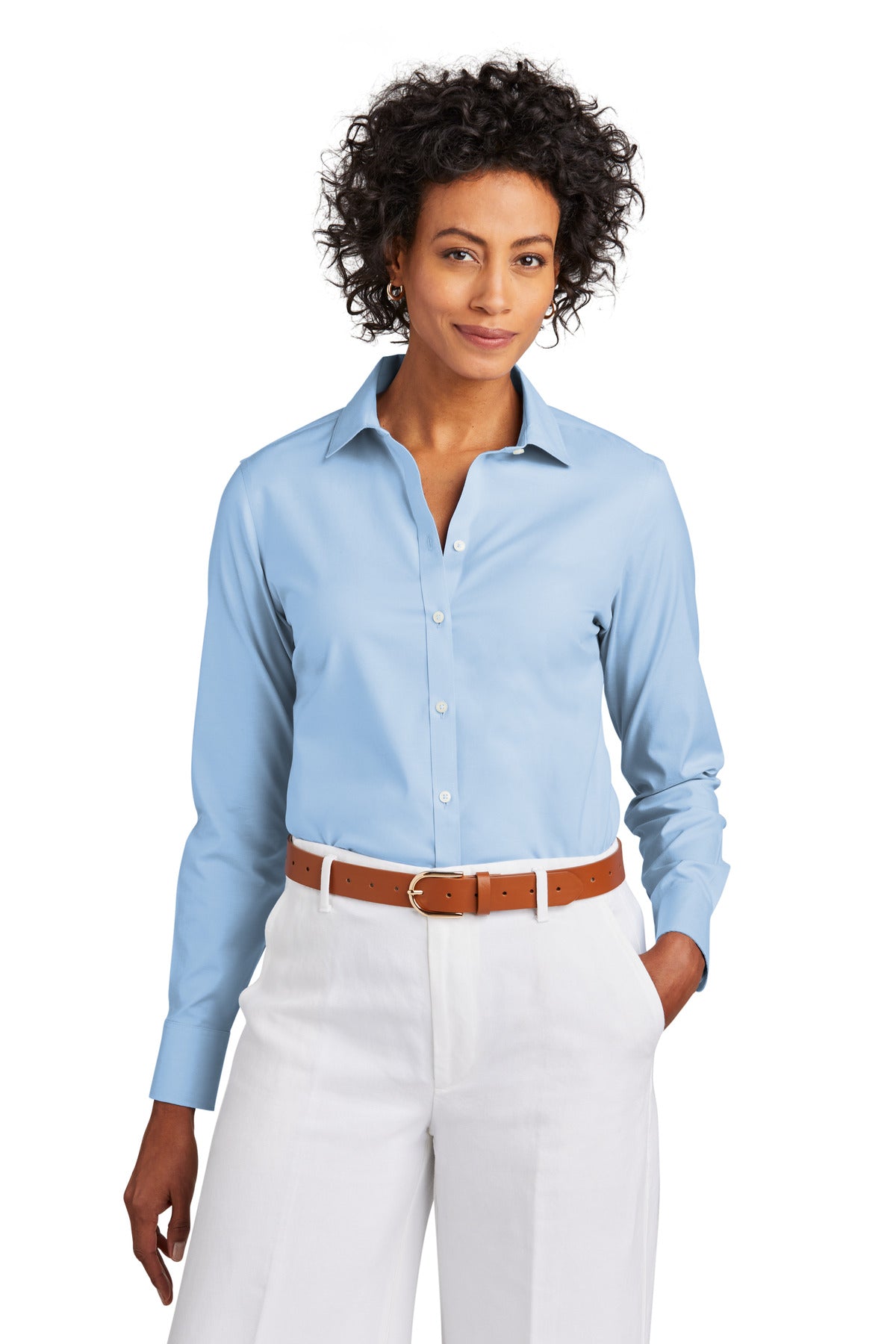 Brooks Brothers? Women's Wrinkle-Free Stretch Pinpoint Shirt BB18001