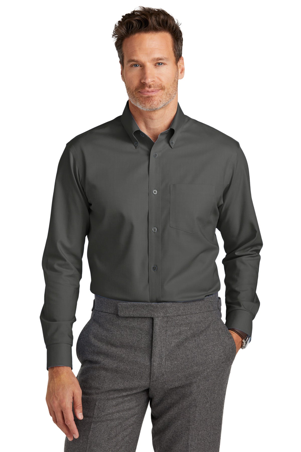 Brooks Brothers? Wrinkle-Free Stretch Nailhead Shirt BB18002