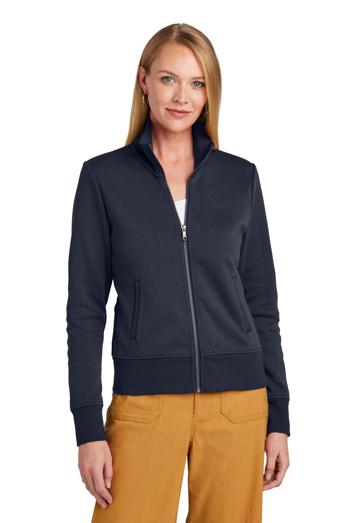 Brooks Brothers? Women's Double-Knit Full-Zip BB18211