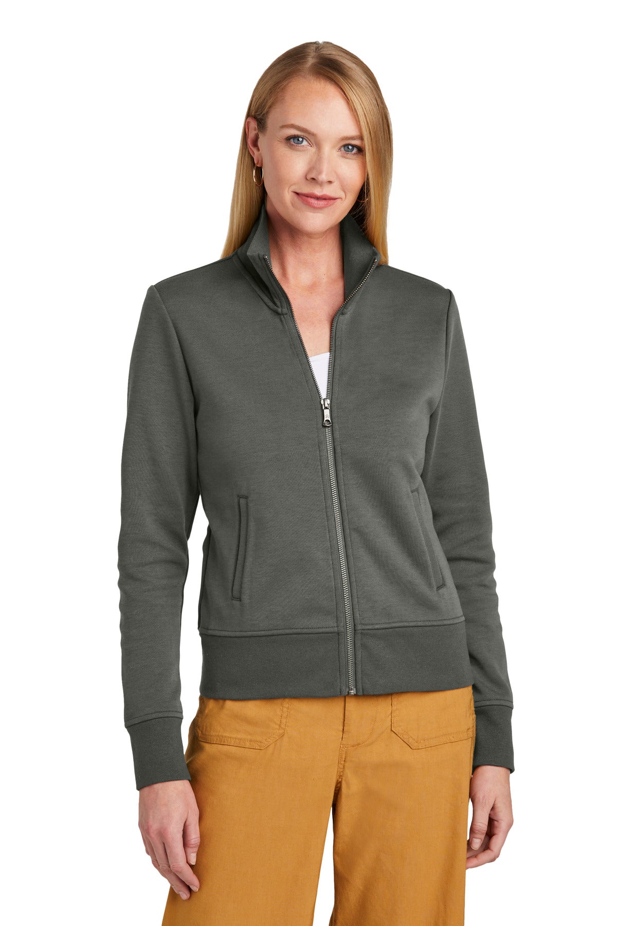 Brooks Brothers? Women's Double-Knit Full-Zip BB18211