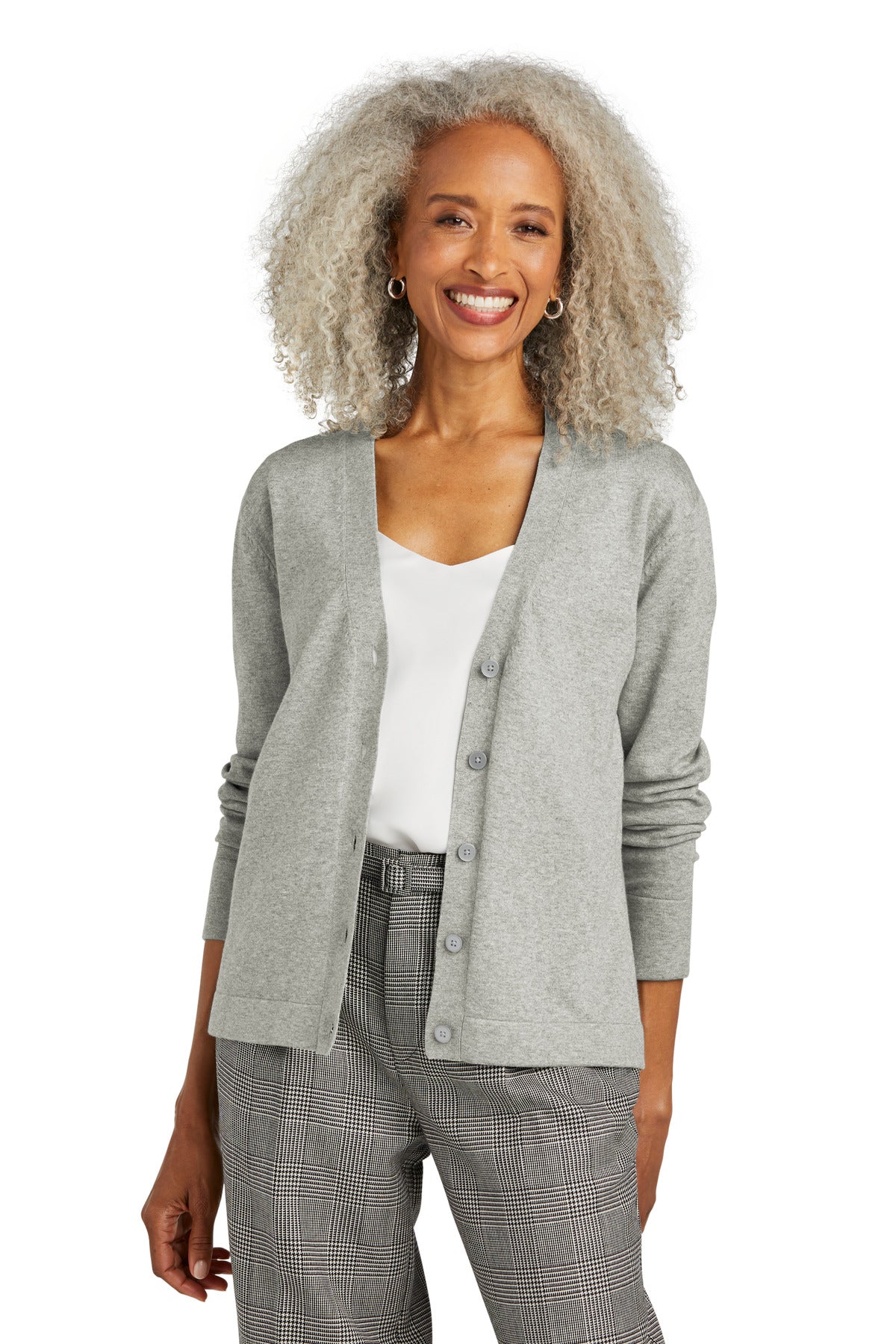 Brooks Brothers? Women's Cotton Stretch Cardigan Sweater BB18405