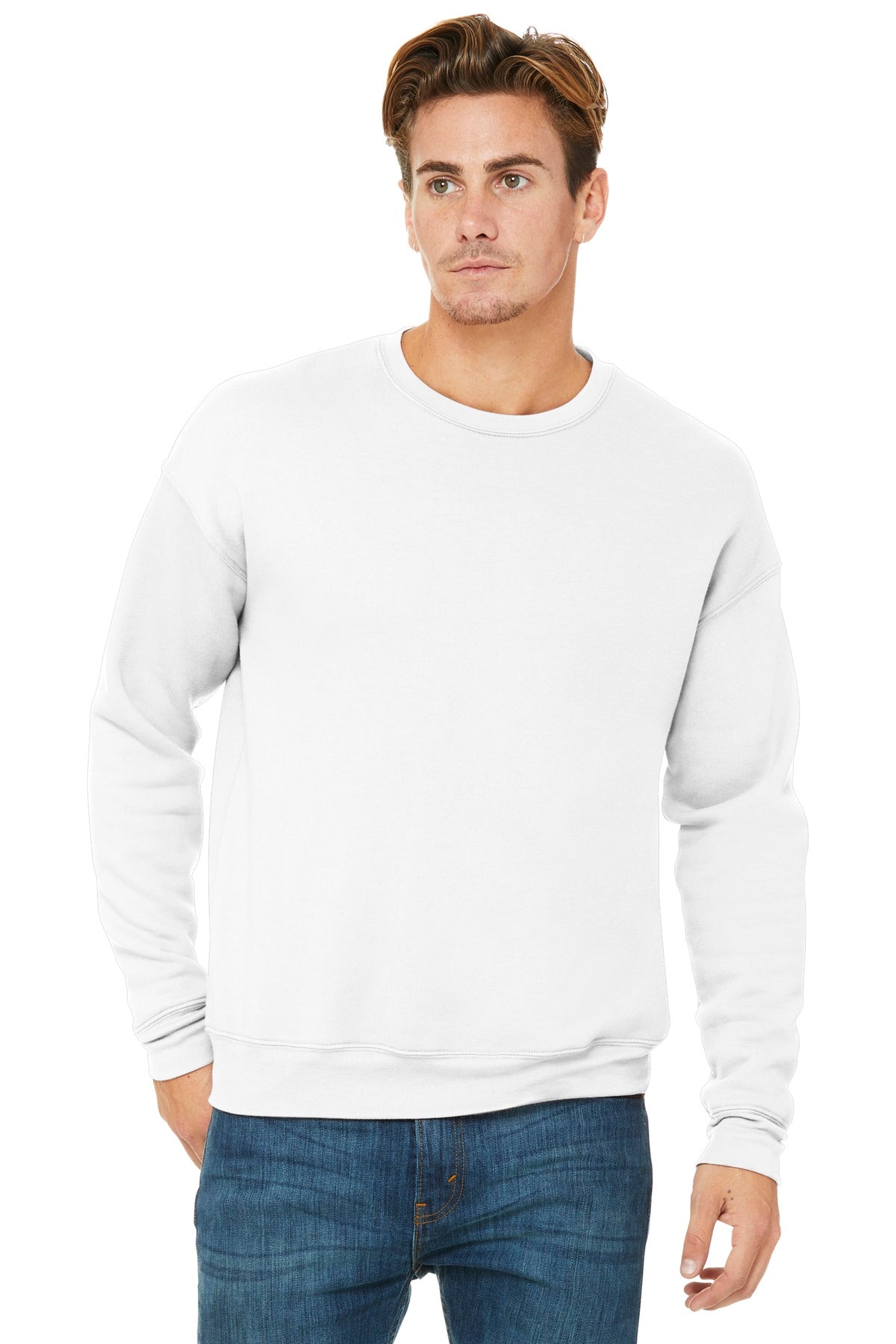 BELLA+CANVAS ? Unisex Sponge Fleece Drop Shoulder Sweatshirt. BC3945