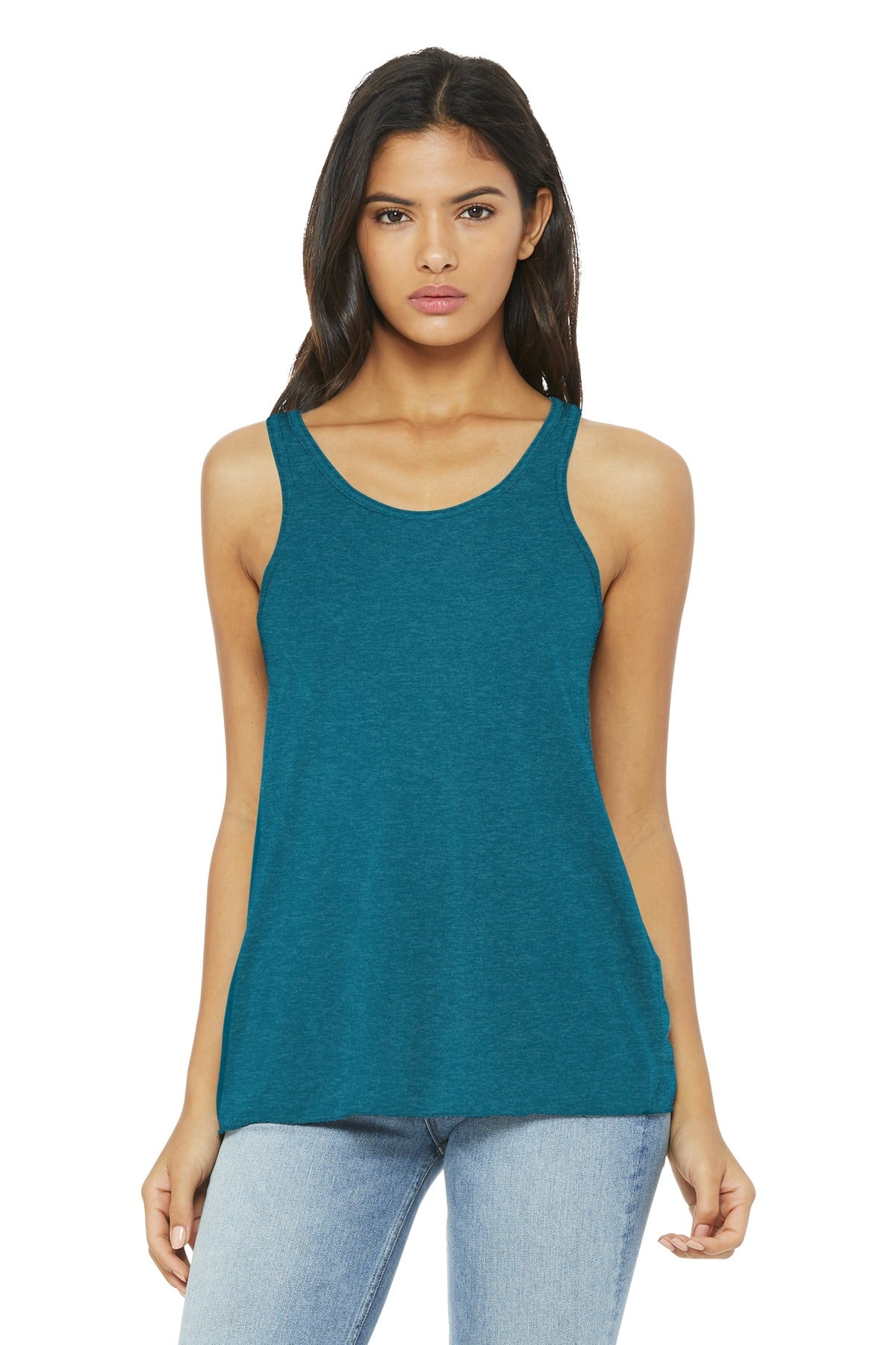 BELLA+CANVAS ? Women's Flowy Racerback Tank. BC8800