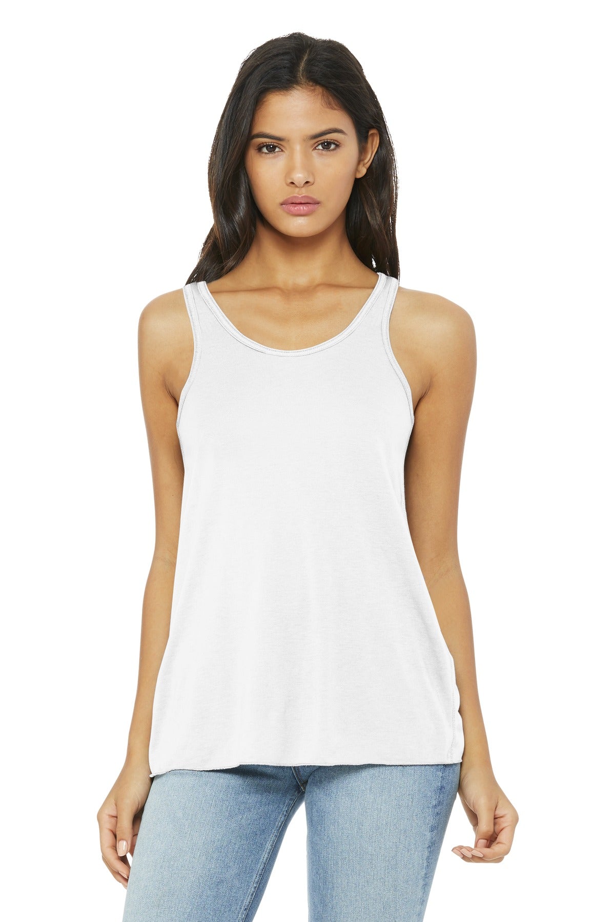 BELLA+CANVAS ? Women's Flowy Racerback Tank. BC8800